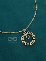 My Locked Up Heart - Golden Statement Neckpiece With Anti-Tarnish Coating 