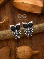 The Glimmering Owls - Tiny Trinket Earrings