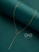 The Dainty Elegance - Golden Neckpiece With Anti-Tarnish Coating