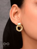 A Chunk of Gold - Statement Earrings