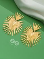 The Boho-Chic Godess - Golden Statement Earrings