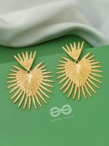 The Boho-Chic Godess - Golden Statement Earrings