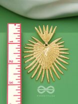 The Boho-Chic Godess - Golden Statement Earrings