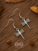 Gaia's Dragonflies - TIny Trinket Earrings
