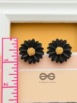 BLOOM IN DARKNESS - Statement Stud Earrings