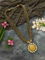 The Timeless Elegance- Beautiful Beaded Neckpiece (Dijon)