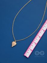 Heart Of Sea- Intricate Golden Neckpiece With Anti-Tarnish Coating 