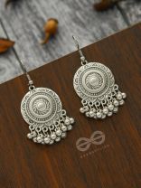 The Artsy Shields - Oxidised Boho Earrings