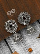 Wreath of Flowers Desi Bell Jhumkas