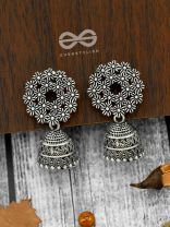 Wreath of Flowers Desi Bell Jhumkas