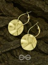 Blazing Stars- Golden Earrings