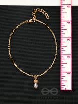 The Icey Glam - Golden Anklet