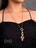 Joys Of Spring- Elegant Golden Necklace With Anti-Tarnish Coating 