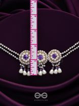 Prasidika- The Beautiful Garden- Stones and Pearls Embroidered Necklace