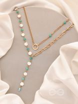 The Snowball Effect- Golden Layered Necklace