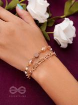 Star Sprinkled- Golden Layered Bracelet