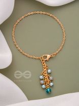 Fruits of Heaven- Golden Beads Bracelet
