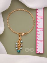 Fruits of Heaven- Golden Beads Bracelet