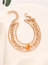 The Daisy Chain- Golden Statement Bracelet