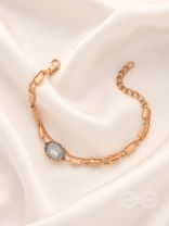 The Grey Sky- Golden Embellished Bracelet