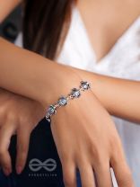 The Turtle Tale- Oxidised Turtle Bracelet