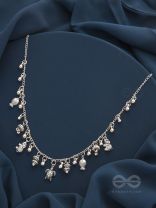 The Bell Spring- Classic  Oxidised Necklace