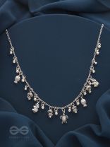 The Bell Spring- Classic  Oxidised Necklace