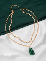 The Forest Essential- Golden Layered Necklace