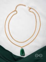 The Forest Essential- Golden Layered Necklace