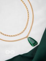 The Forest Essential- Golden Layered Necklace