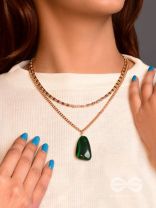 The Forest Essential- Golden Layered Necklace