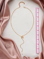 The Moth N Flame- Golden Embellished Necklace With Anti-Tarnish Coating 