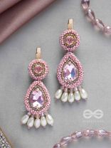 Aarakta- The Pink Beauty- Pearls and Stones Embroidered Hair Clips