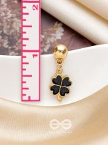 The Blooming Tale- Golden Embellished Earrings