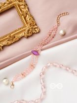 The Lavender Grove- Golden Embellished Bracelet