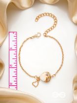 The Beach Love- Golden Embellished Bracelet