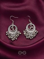 The Rustic Elegance- Oxidised Boho Earrings