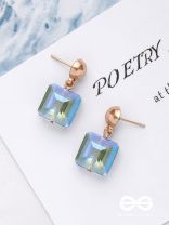 The Gothic Glam- Golden Embellished Earrings