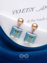 The Gothic Glam- Golden Embellished Earrings