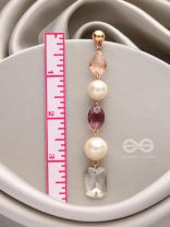 The Glam Squad- Golden Embellished Dangler Earrings