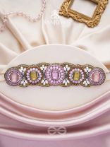 Srija- The String of Flowers- Pearls & Stones Embroidered Choker Necklace