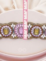 Srija- The String of Flowers- Pearls & Stones Embroidered Choker Necklace