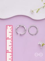 The Moonlit Trails- Silver Set of Two Rings