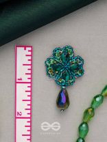 Shrona- The Luminescent Galaxy- Stones & Sequins Embroidered Earrings