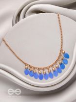 The Coin Collection- Golden Embellished Necklace With Anti-Tarnish Coating 