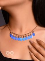 The Coin Collection- Golden Embellished Necklace With Anti-Tarnish Coating 