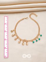 Twinkle Twinkle Lil Star- Golden Embellished Bracelet