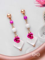 THE SPRING FLING - PLAYFUL PEARL DROP EARRINGS 