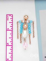 THE SHIMMERING SEAS - ELEGANT DROP EARRINGS