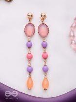 THE PASTEL RAYS - ELEGANT DROP EARRINGS
